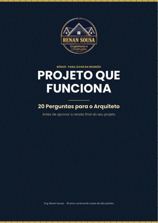 Capa das 20 Perguntas para o Arquiteto
