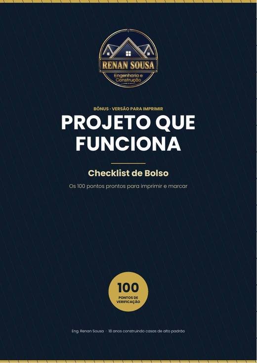 Capa do Checklist de Bolso